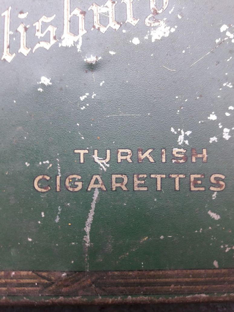 Vintage cigarette box