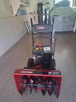 Craftsman 24" Two-Stage Snow Blower Electric Start