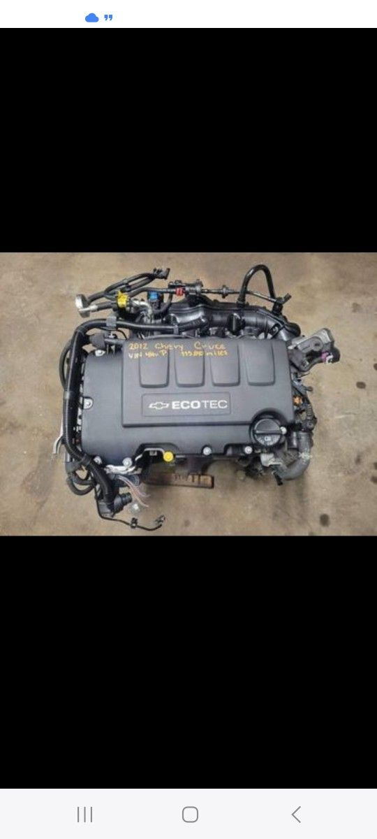 2012 Chevy Cruze Engine