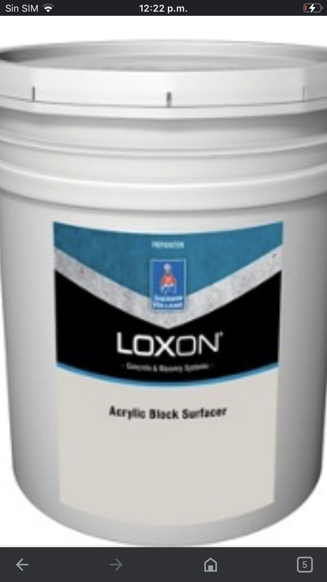 ExteriorWhite Loxon Primer Sealer Paint