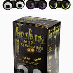 New halloween peepin Peepers Eyeballs String Of Lights 9 ft