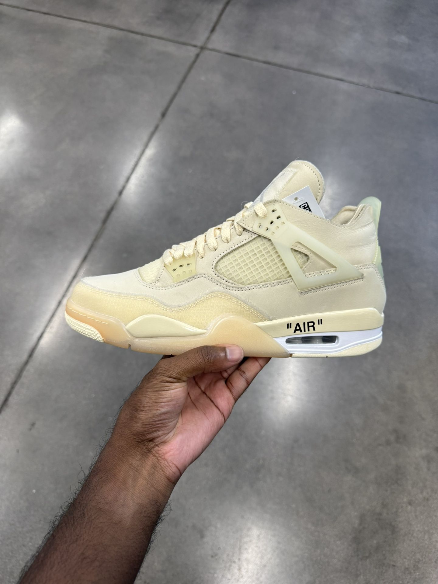 Air Jordan 4 X Off White Multiple Sz