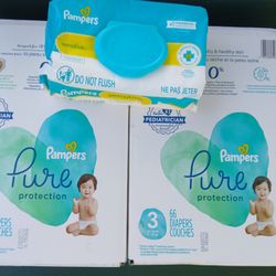 Pampers Pure Protection W/wipes