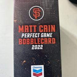 Matt Cain Bobblehead