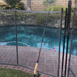 PENN BATTLE III 5000 Spinning Reel with HAVOC GRAPHITE 8' 15-30lb Fishing Rod.