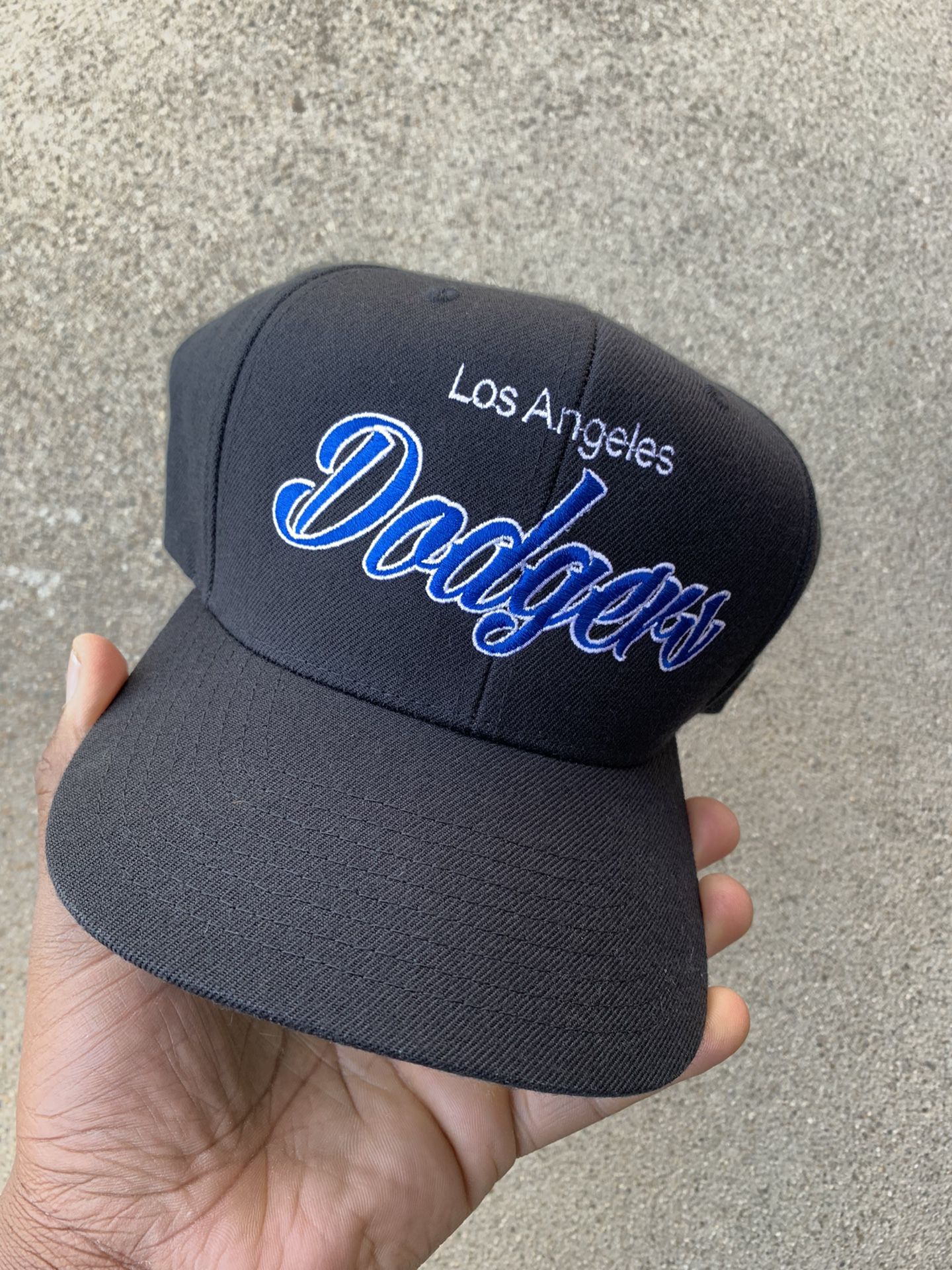 Kill The Hype Upside Down LA Dodgers Black/Royal Blue SnapBack Hat