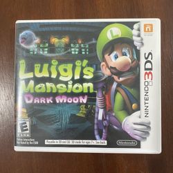 Luigi’s Mansion: Dark Moon (Nintendo 3DS)