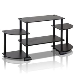 Rounded Corner TV Entertainment Center