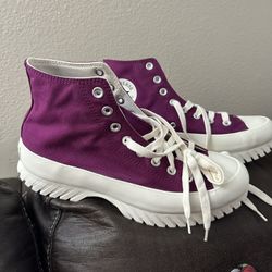 Brand New High Converse Size 10 For Women 8.5 For Men’s $35  FIRM 