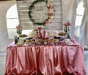 Candy table set up