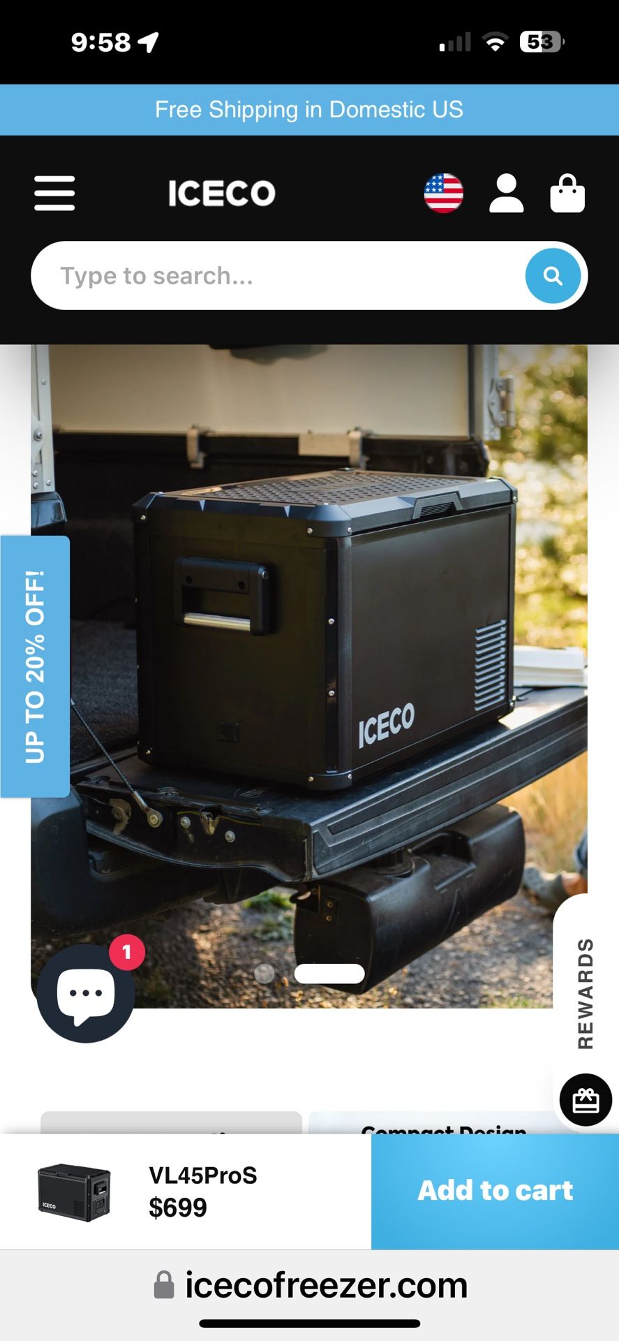 Portable Fridge Freezer | ICECO