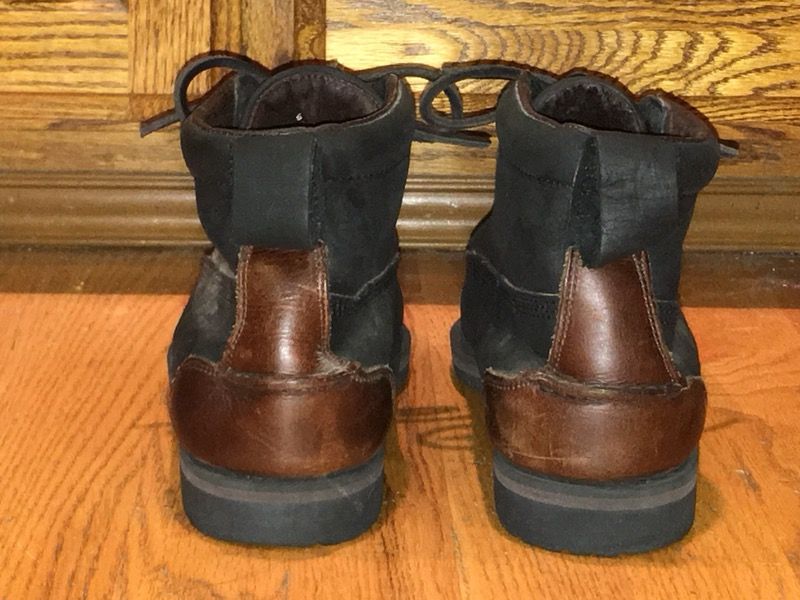 RJ COLT MEN S BLACK LEATHER LACE UP CASUAL CHUKKA ANKLE BOOTS SIZE
