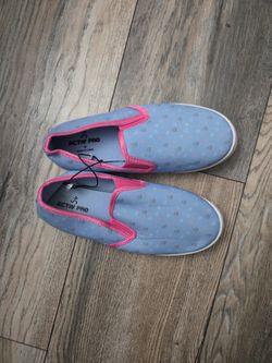 Blue Strawberry Shoes: Medium