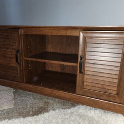 45 " TV Stand with Cabinets, shelves