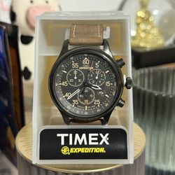 Timex Expedition T49905 Chronograph Military Field Indiglo WR 100M 