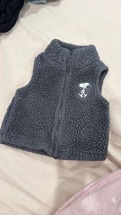 12month boy snoopy vest