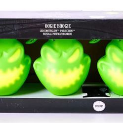 The Nightmare Before Christmas Oogie Boogie, 3-Piece Led Musical Pathway Marker