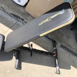 Weight Bench Easy Storage 