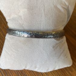 Silver Bangle Bracelet 