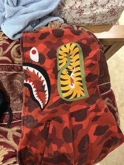 Bape Red Camo Jacket