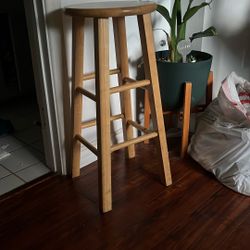 Wooden Stool Just 1 