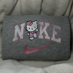 hello kitty embroidered sweatshirt 
