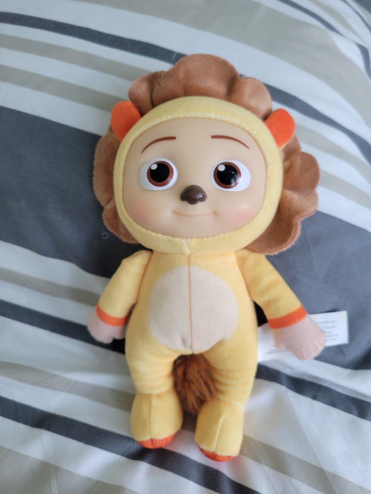 Cocomelon Official JJ LION Plush Stuffed Doll Netflix YouTube