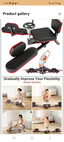 TDH Leg Stretcher, 300LBS Stretcher Machine,210° Adjustable Split Machine
Flexibility Stretching Equipment to Relieving Leg Muscl,Exercise for Everyon
