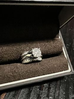 10k Diamond Engagement Ring Thumbnail