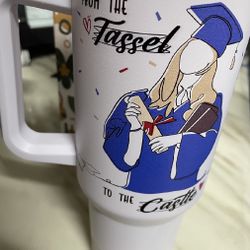 2X Girl Graduation Decorations Cup Gift  