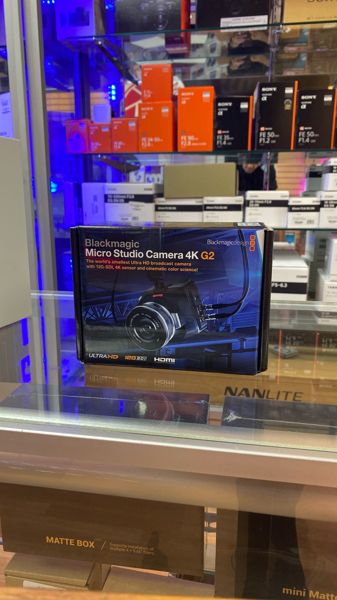 Blackmagic Micro Studio Camera 4K G2