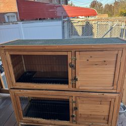 Rabbit Hutch indoor or outdoor 