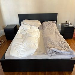 IKEA Queen Size Malm Bed Frame