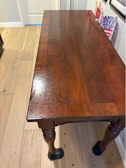 Wood desk