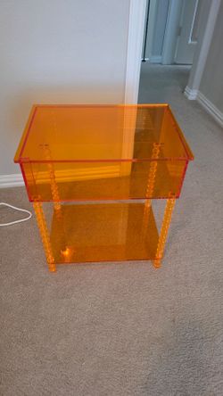 Acrylic Side Table - Bramd New