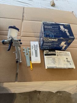 Kobalt Small Gravity Feed Spray Gun