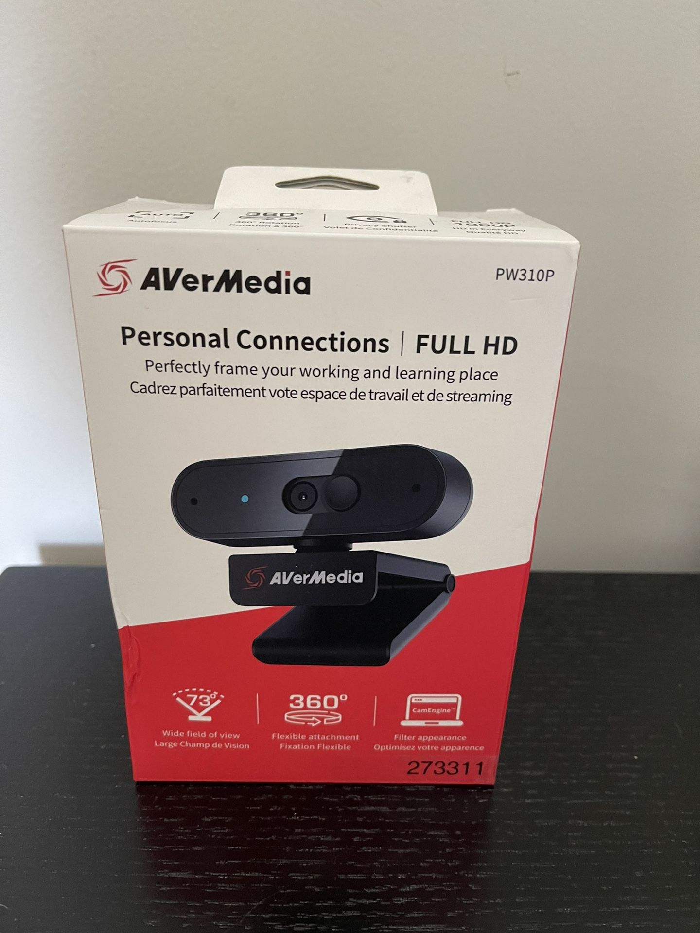 AVerMedia Full HD Webcam PW310P