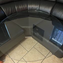 Round Dining Table Glass 60$ 47x47