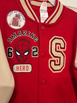Marvel Spider-Man varsity jacket