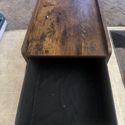 Side Table With Charging Port 