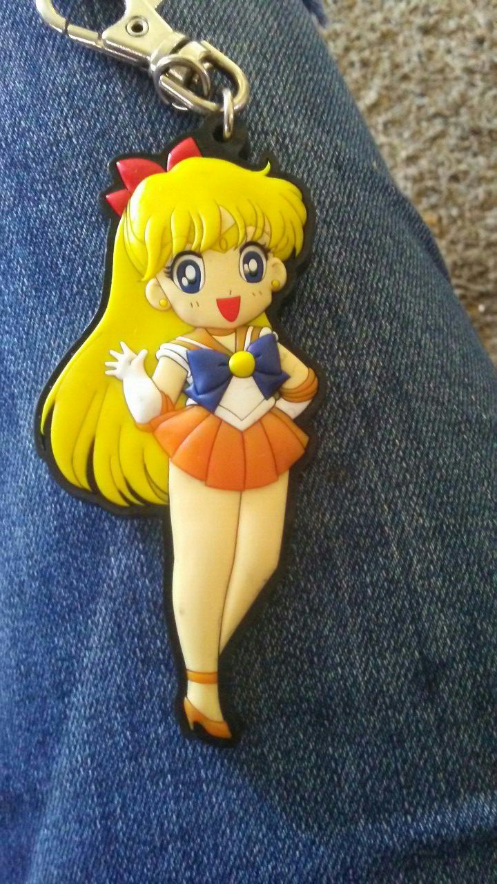 Sailor moon key chain