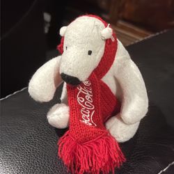 Coca-Cola Polar Bear With Scarf 
