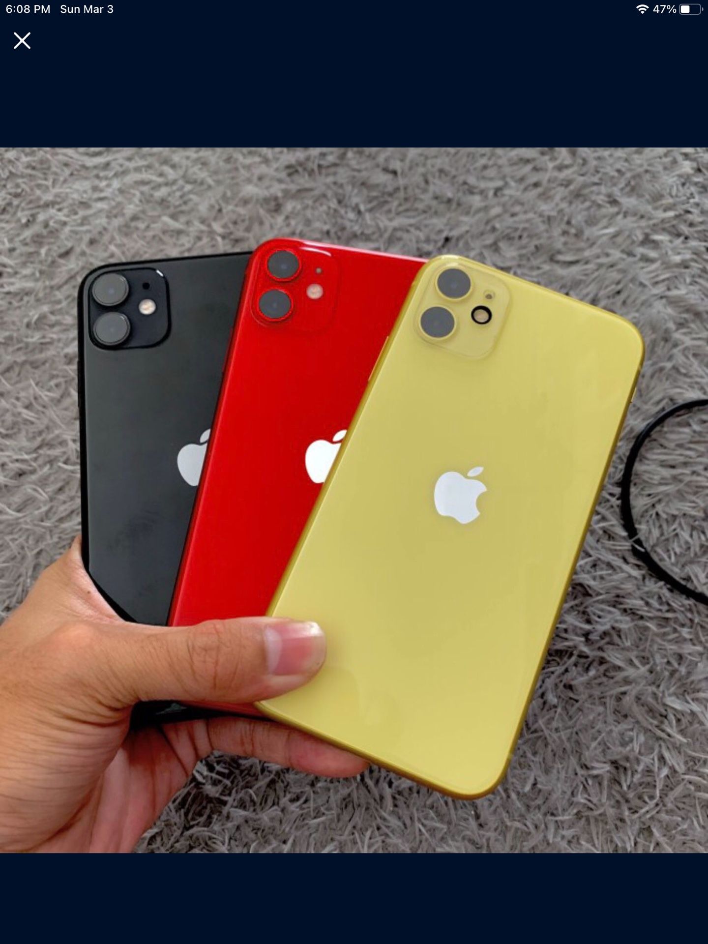 iPhone 11 ( Unlocked ) for Sale in Ontario, CA - OfferUp