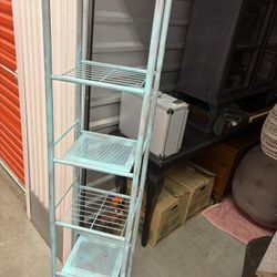 Tall vintage rack/6 tiered rack/Vintage wire rack/shelf