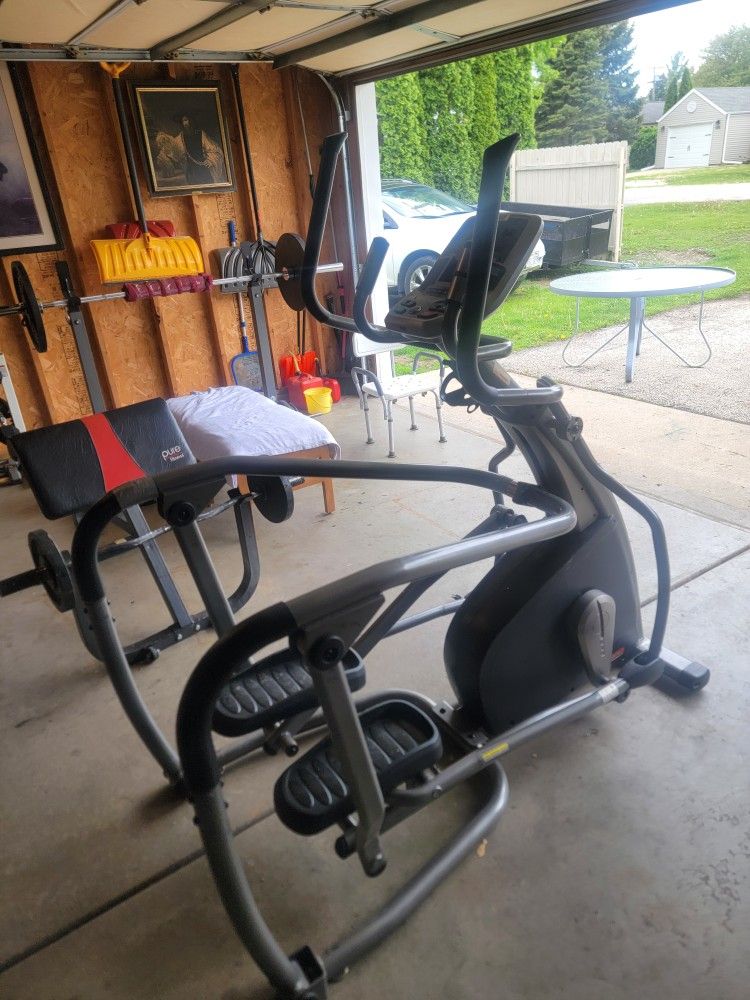 Lyptical machine and Exercise equipment