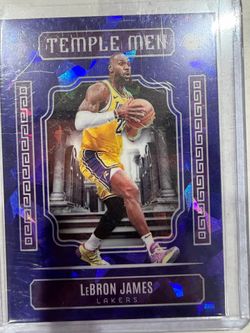 LeBron James Lakers Temple Men Trading Card