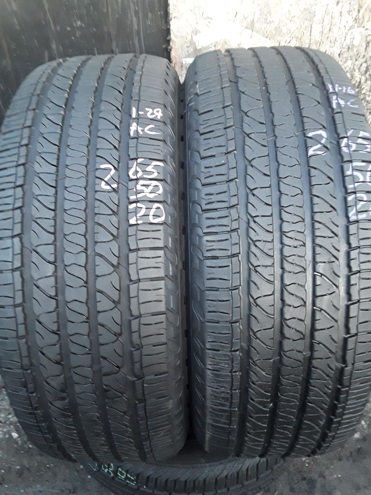 265/50-20 #2 tires