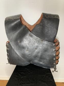 Medival Leather Vintage Costume Armor Vest