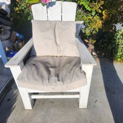 Adirondack Chair With Cushions