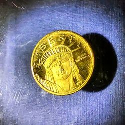 Lady Liberty Round 1/10 oz .9999+ Pure Gold Coin